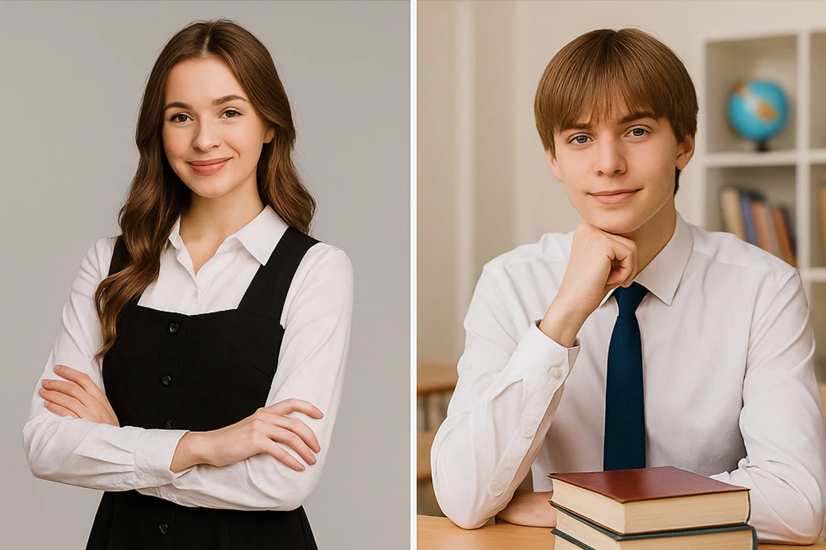 выпускной альбом для школьника